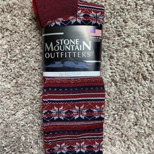 LL Bean Fair Isle crew socks